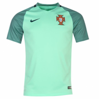 2016 Portugal Away Green Jersey Shirt 