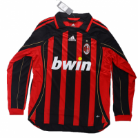 AC Milan Retro Jersey Home Long Sleeve 2006/07
