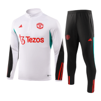 Manchester United Zipper Sweatshirt Kit(Top+Pants) 2023/24