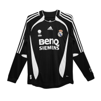 Retro Real Madrid Away Long Sleeve Jersey 2006/07