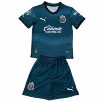 Kids Chivas Third Kit Jersey+Shorts 2023/24