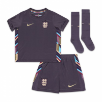Kids England Away Whole Kit(Jersey+Shorts+Socks) Euro 2024