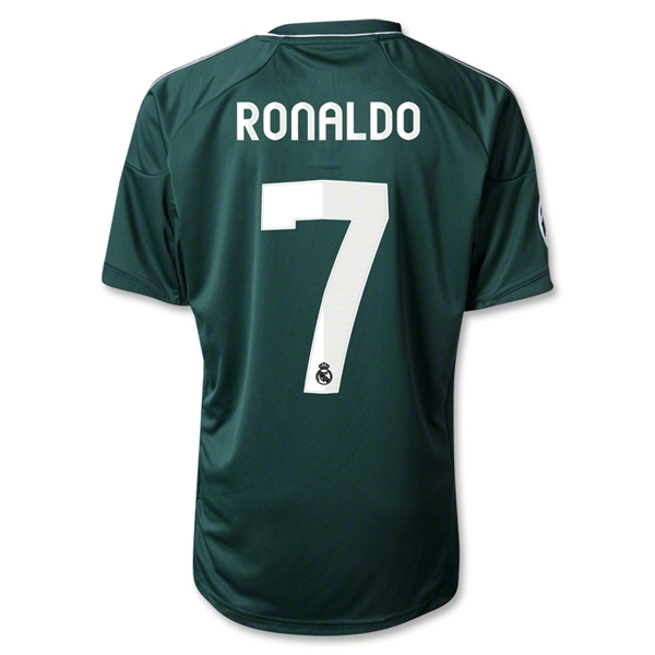 ronaldo green jersey