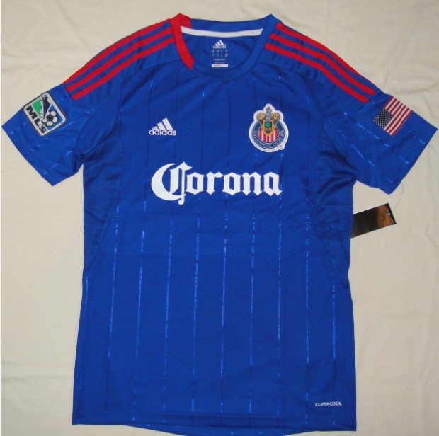 chivas blue jersey