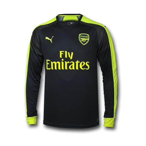 arsenal long sleeve away jersey