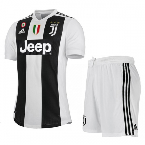 18 19 Juventus Home Soccer Jersey Kitshirtshort