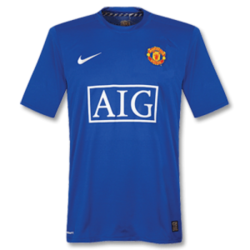 manchester united 07 08 away kit