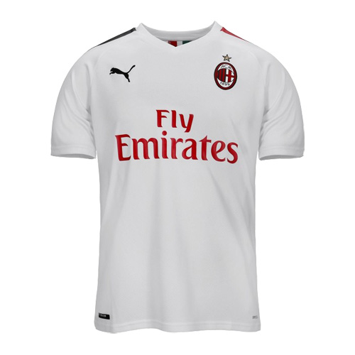 ac milan jersey white